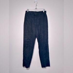 Babaton by Aritzia Soft Lyocell Trousers Relaxed Fit Lightweight Black Size 2